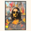 Szivarozó Mona Lisa kép - ajándék kiegészítő - ajándékcsomag rendelés - ajándék házhozszállítás