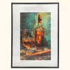 Whisky és szivar kép - ajándék kiegészítő - ajándékcsomag rendelés - ajándék házhozszállítás
