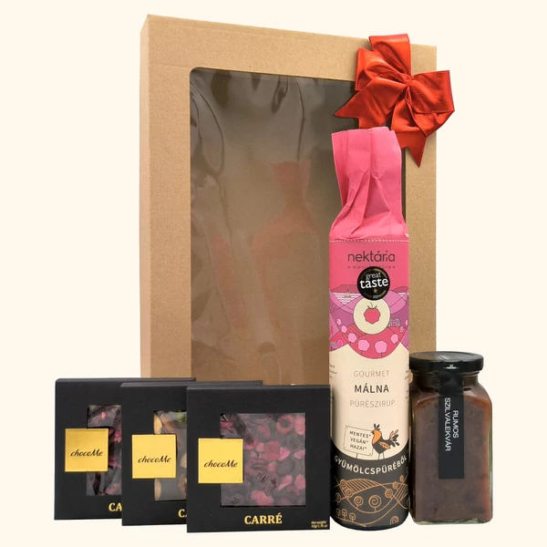 „ChocoMe &amp;amp; Syrup„ ajándékcsomag rendelés - ajándék házhozszállítás