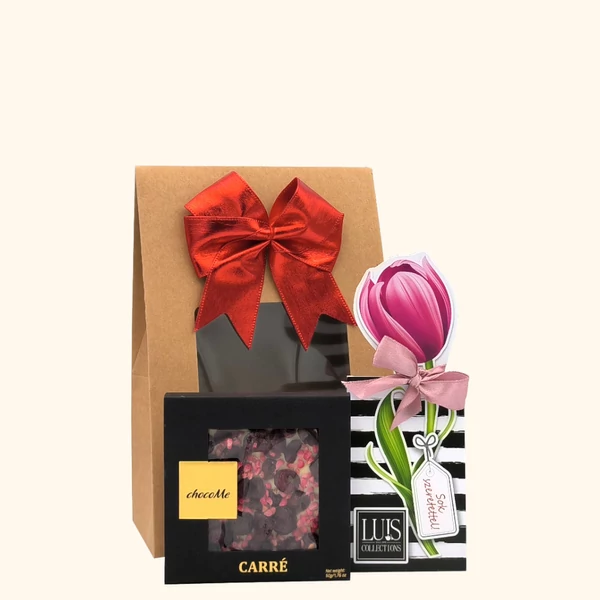 „Sok szeretettel„ ajándékcsomag rendelés - ajándék házhozszállítás