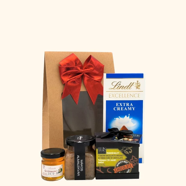 „Sweets &amp;amp; Smiles„ ajándékcsomag rendelés - ajándék házhozszállítás