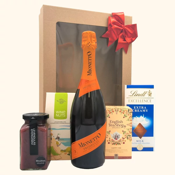 „Dono Prosecco„ pezsgő ajándékcsomag rendelés - ajándék házhozszállítás