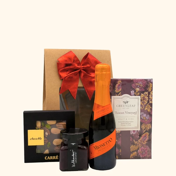 „Sogno - Toscano„ pezsgő ajándékcsomag rendelés - ajándék házhozszállítás