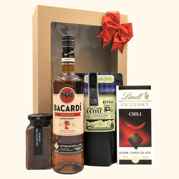 „Spice &amp;amp; Spirit„ rum ajándékcsomag rendelés - ajándék házhozszállítás