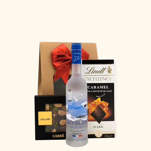 „Grey Goose Selection„ vodka ajándékcsomag rendelés - ajándék házhozszállítás