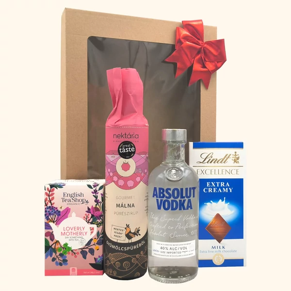 „Loverly Motherly„ vodka ajándékcsomag rendelés - ajándék házhozszállítás