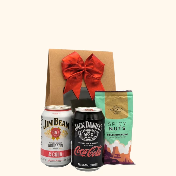 „Whisky Cola„ whisky ajándékcsomag rendelés - ajándék házhozszállítás