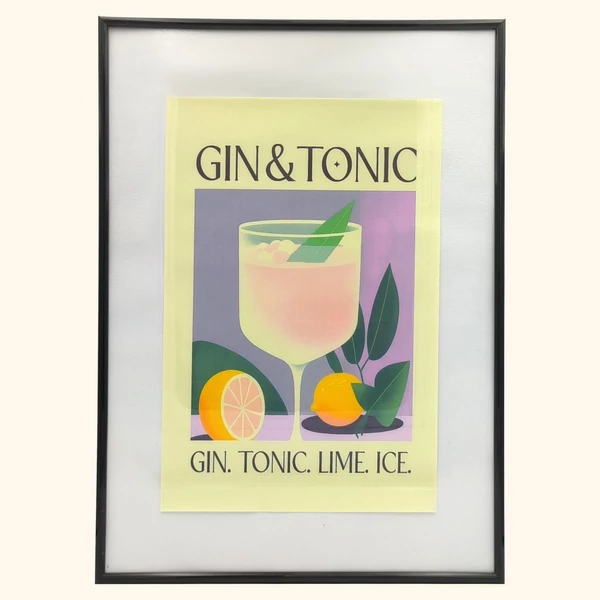 Gin & Tonic kép - ajándék kiegészítő - ajándékcsomag rendelés - ajándék házhozszállítás