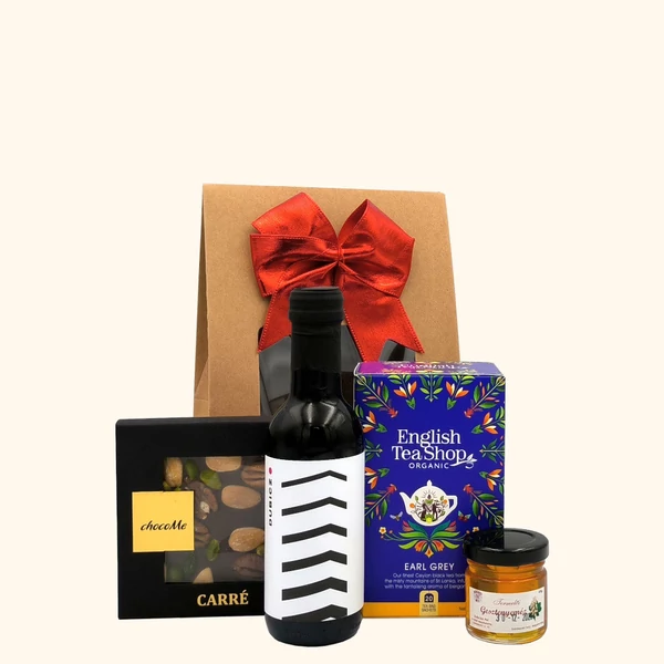 „Chateau Thé - Red„ bor ajándékcsomag rendelés - ajándék házhozszállítás