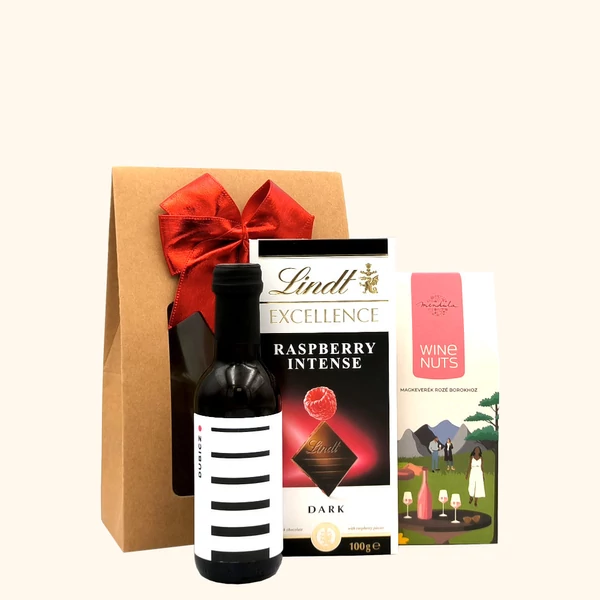 „Wine & Whisper - Rosé„ bor ajándékcsomag rendelés - ajándék házhozszállítás