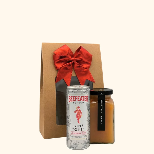 „Jam & Gin - Dry„ gin ajándékcsomag rendelés - ajándék házhozszállítás
