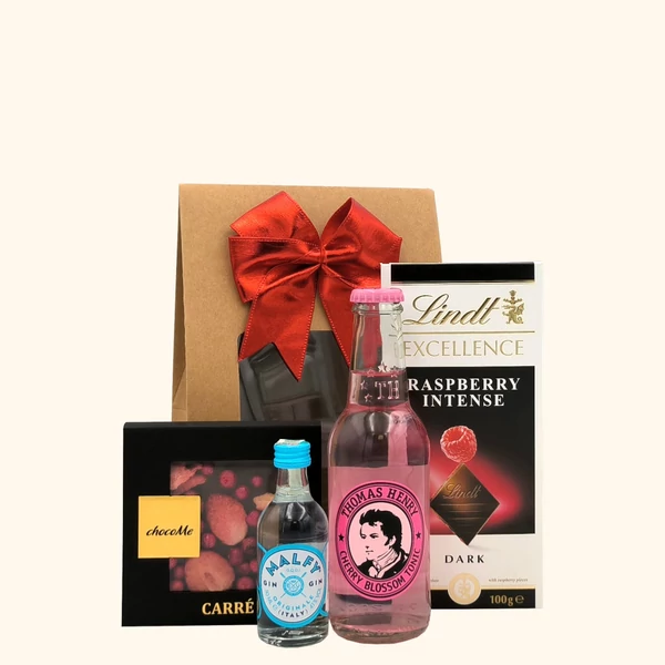 „ChocoGin - Italiano„ gin ajándékcsomag rendelés - ajándék házhozszállítás