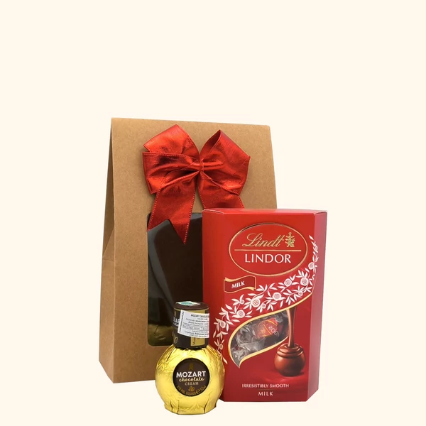 „ChocoBalls - Milk„ krémlikőr ajándékcsomag rendelés - ajándék házhozszállítás