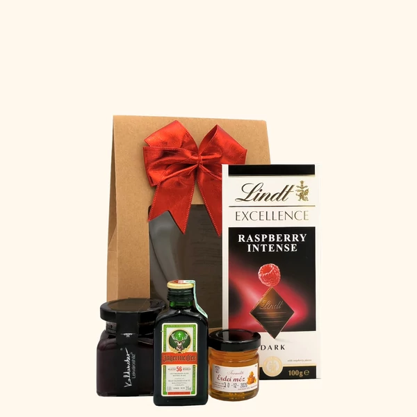 „Forest Dram - Jager„ keserűlikőr ajándékcsomag rendelés - ajándék házhozszállítás