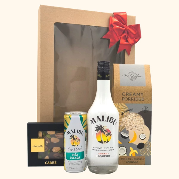„All Day Malibu„ rum ajándékcsomag rendelés - ajándék házhozszállítás
